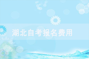 湖北自考報(bào)名費(fèi)用