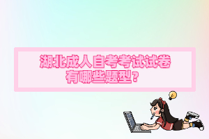 湖北成人自考考試試卷有哪些題型？
