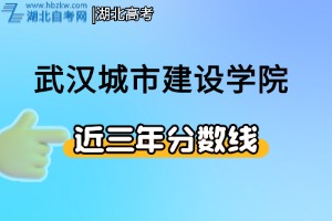 2022-2024年湖北高考武漢城市建設(shè)學(xué)院近三年湖北省錄取分?jǐn)?shù)統(tǒng)計(jì)表