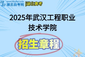 2025年武漢工程職業(yè)技術(shù)學(xué)院招生章程