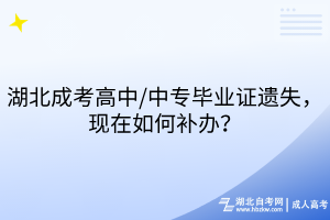 湖北成考高中_中專畢業(yè)證遺失