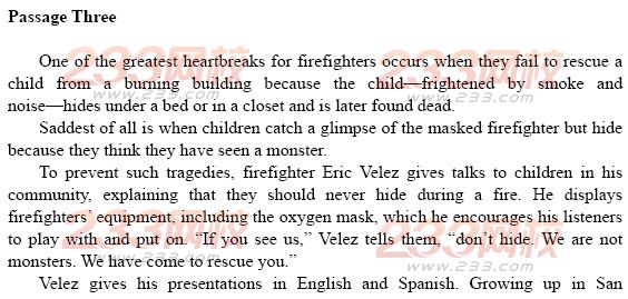 大學英語四級考試樣題及答案:聽力理解