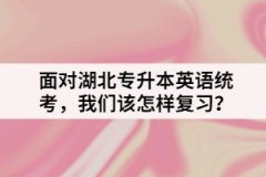 面對湖北專升本英語統(tǒng)考，我們該怎樣復(fù)習(xí)？