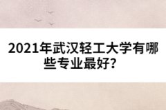 2021年武漢輕工大學(xué)有哪些專業(yè)最好？