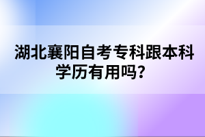 湖北襄陽(yáng)自考報(bào)名流程是怎么樣的？